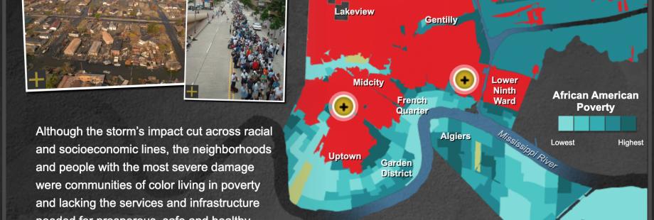 Screenshot of the Katrina: Consequences screen